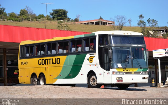 Empresa Gontijo de Transportes 11040 na cidade de João Monlevade, Minas Gerais, Brasil, por Ricardo Silva Monteiro. ID da foto: 2625730.