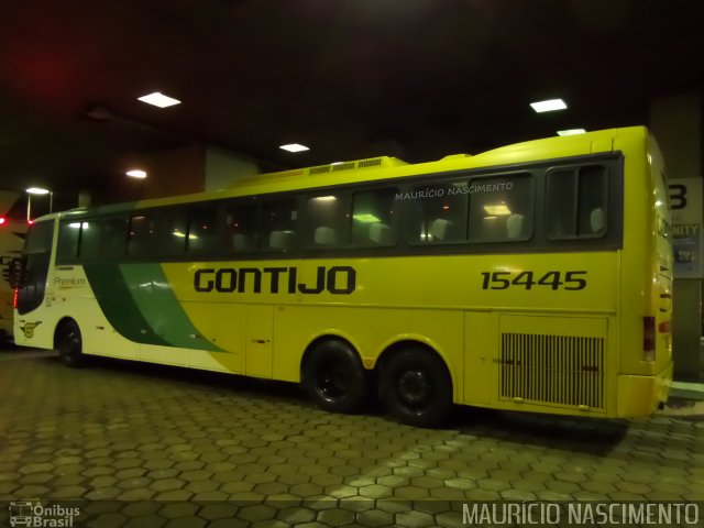 Empresa Gontijo de Transportes 15445 na cidade de Belo Horizonte, Minas Gerais, Brasil, por Maurício Nascimento. Número da foto: #2625498.