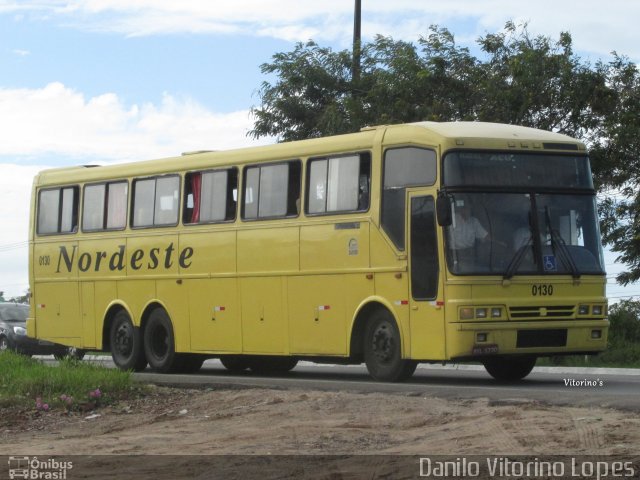 Viação Nordeste 0130 na cidade de Parnamirim, Rio Grande do Norte, Brasil, por Danilo Vitorino Lopes. Número da foto: #2626389.