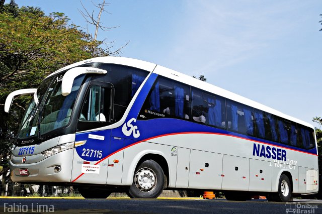 Viação Nasser 227115 na cidade de São Paulo, São Paulo, Brasil, por Fabio Lima. Número da foto: #2628636.