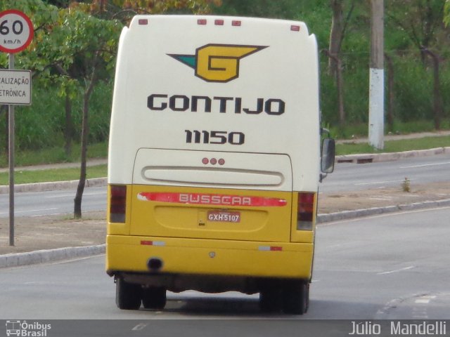 Empresa Gontijo de Transportes 11150 na cidade de Belo Horizonte, Minas Gerais, Brasil, por Júlio  Mandelli. ID da foto: 2627940.