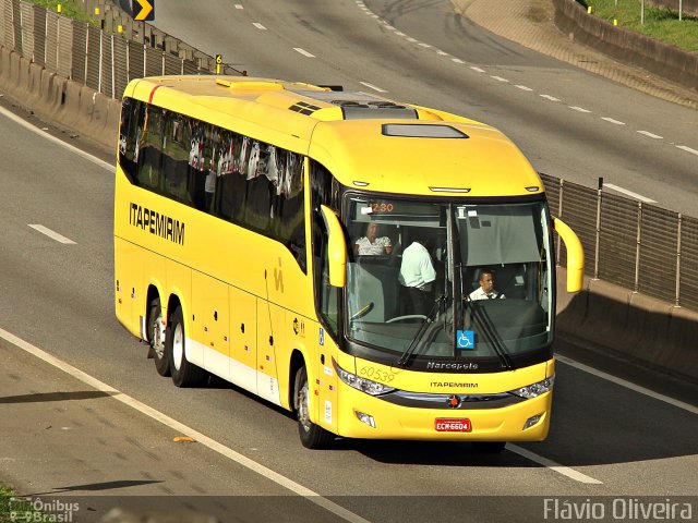 Viação Itapemirim 60539 na cidade de Resende, Rio de Janeiro, Brasil, por Flávio Oliveira. Número da foto: #2627829.