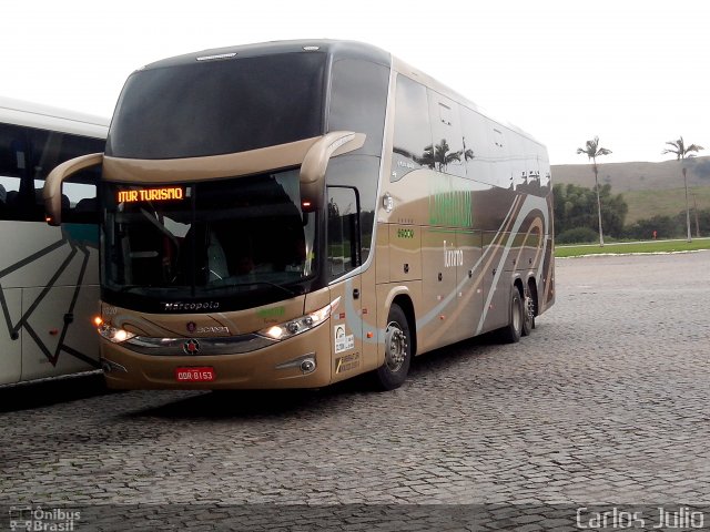 Linhatur Hotel e Turismo 7030 na cidade de Casimiro de Abreu, Rio de Janeiro, Brasil, por Carlos Julio. Número da foto: #2628073.