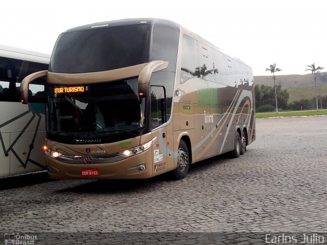 Linhatur Hotel e Turismo 7030 na cidade de Casimiro de Abreu, Rio de Janeiro, Brasil, por Carlos Julio. ID da foto: 2628073.