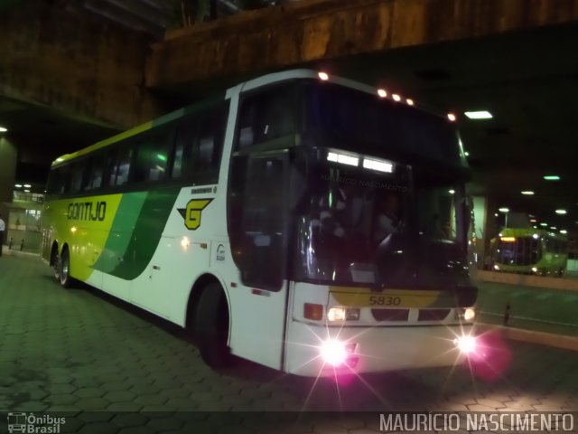 Empresa Gontijo de Transportes 5830 na cidade de Belo Horizonte, Minas Gerais, Brasil, por Maurício Nascimento. Número da foto: #2628335.