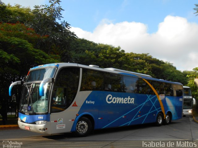 Viação Cometa 8102 na cidade de São Paulo, São Paulo, Brasil, por Isabela de Mattos. ID da foto: 2627613.