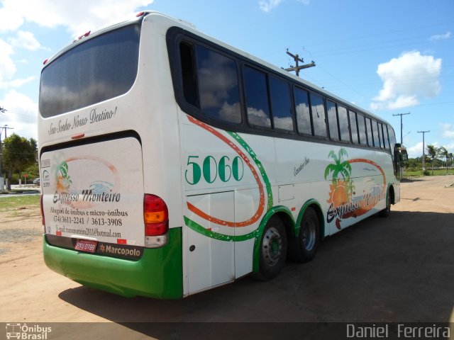 Expresso Monteiro 5060 na cidade de Feira de Santana, Bahia, Brasil, por Daniel  Ferreira. Número da foto: #2627759.