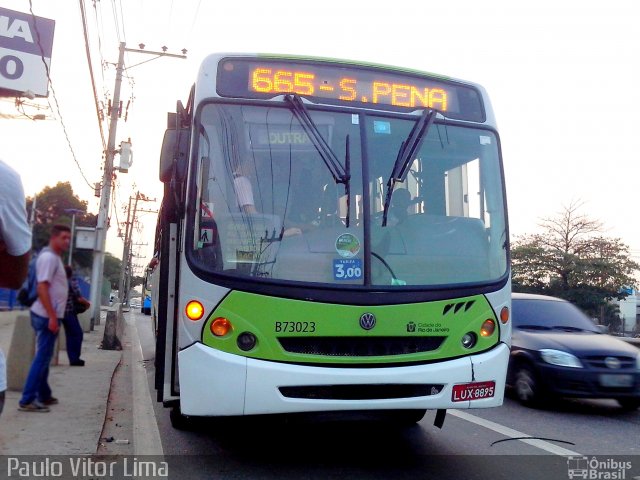 Viação Rubanil B73023 na cidade de Rio de Janeiro, Rio de Janeiro, Brasil, por Paulo Vitor Lima. Número da foto: #2630406.