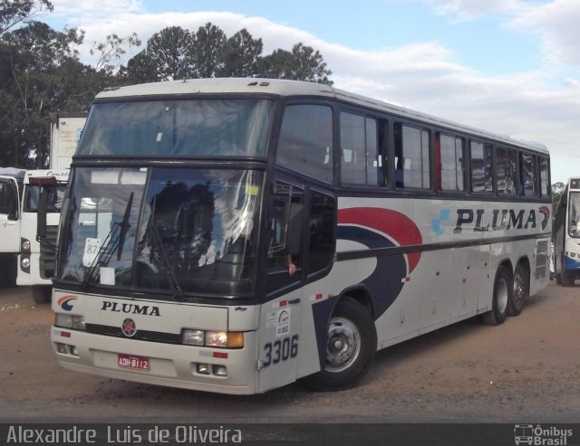 Pluma Conforto e Turismo 3306 na cidade de Botucatu, São Paulo, Brasil, por Alexandre  Luis de Oliveira. Número da foto: #2630056.