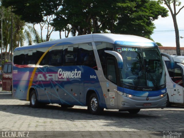 Viação Cometa 10205 na cidade de Itapetininga, São Paulo, Brasil, por Luis Nunez. ID da foto: 2630328.