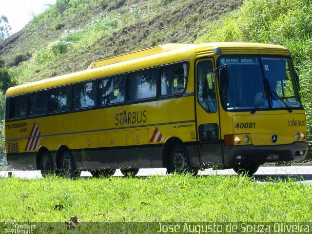 Viação Itapemirim 40081 na cidade de Barra do Piraí, Rio de Janeiro, Brasil, por José Augusto de Souza Oliveira. Número da foto: #2629657.