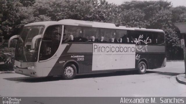 Viação Piracicabana 30903 na cidade de São Paulo, São Paulo, Brasil, por Alexandre M.  Sanches. Número da foto: #2629198.