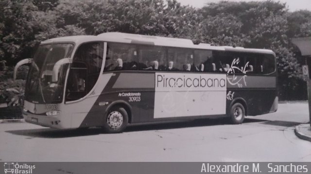 Viação Piracicabana 30903 na cidade de São Paulo, São Paulo, Brasil, por Alexandre M.  Sanches. ID da foto: 2629198.