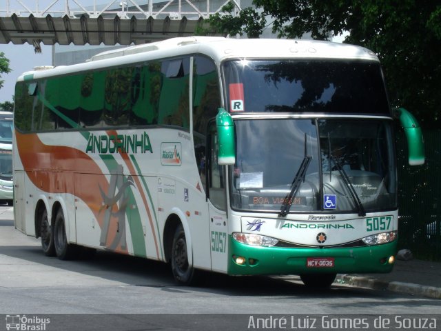 Empresa de Transportes Andorinha 5057 na cidade de São Paulo, São Paulo, Brasil, por André Luiz Gomes de Souza. ID da foto: 2629652.