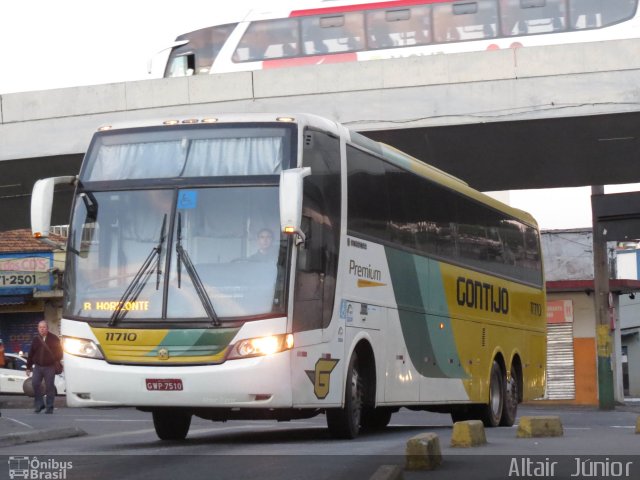 Empresa Gontijo de Transportes 11710 na cidade de Belo Horizonte, Minas Gerais, Brasil, por Altair Júnior. ID da foto: 2631364.