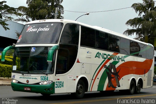 Empresa de Transportes Andorinha 5084 na cidade de Assis, São Paulo, Brasil, por Francisco Ivano. ID da foto: 2632311.