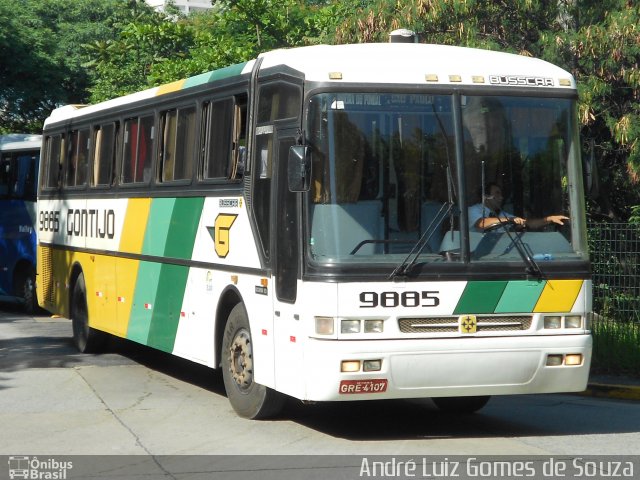 Empresa Gontijo de Transportes 9885 na cidade de São Paulo, São Paulo, Brasil, por André Luiz Gomes de Souza. ID da foto: 2632113.