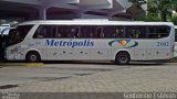 Expresso Metrópolis Transportes e Viagens 2102 na cidade de Águas de Lindóia, São Paulo, Brasil, por Guilherme Estevan. Número da foto: #2632137.