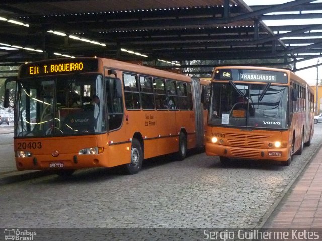 Viação Tamandaré 16R40 na cidade de Curitiba, Paraná, Brasil, por Sergio Guilherme Ketes. Número da foto: #2632542.