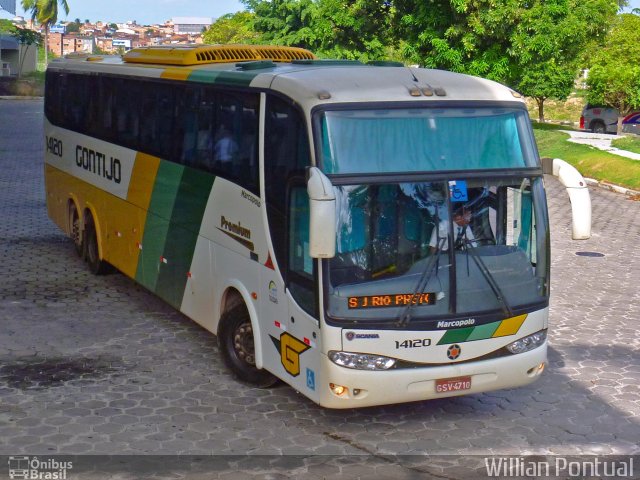 Empresa Gontijo de Transportes 14120 na cidade de Maceió, Alagoas, Brasil, por Willian Pontual. Número da foto: #2633411.