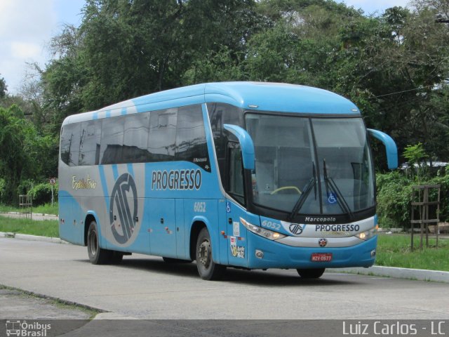 Auto Viação Progresso 6052 na cidade de Recife, Pernambuco, Brasil, por Luiz Carlos de Santana. Número da foto: #2633574.