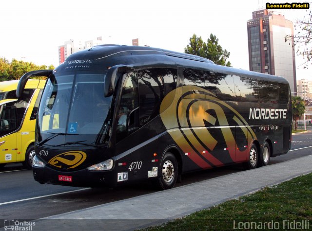 Expresso Nordeste 4710 na cidade de Curitiba, Paraná, Brasil, por Leonardo Fidelli. Número da foto: #2635535.