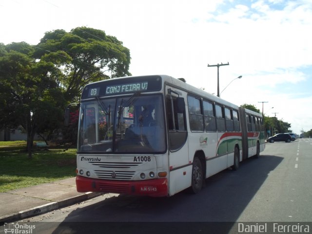 Viação Princesinha do Sertão A1008 na cidade de Feira de Santana, Bahia, Brasil, por Daniel  Ferreira. Número da foto: #2635232.