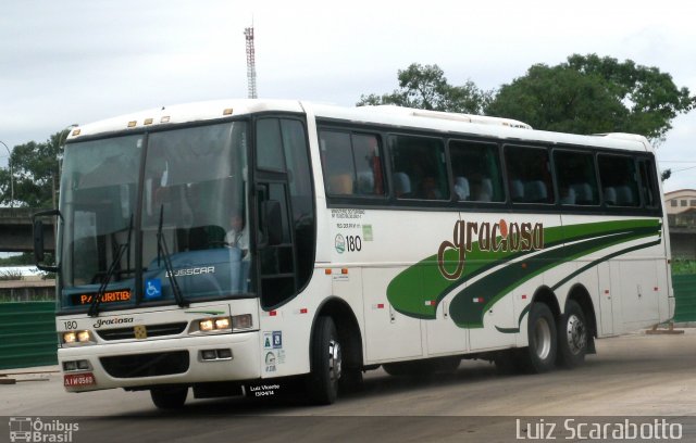 Viação Graciosa 180 na cidade de Curitiba, Paraná, Brasil, por Luiz Scarabotto . ID da foto: 2635761.