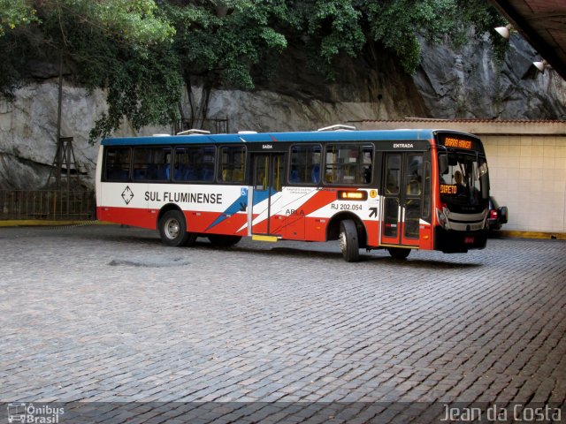 Viação Sul Fluminense RJ 202.054 na cidade de Barra Mansa, Rio de Janeiro, Brasil, por Jean da Costa. Número da foto: #2634726.