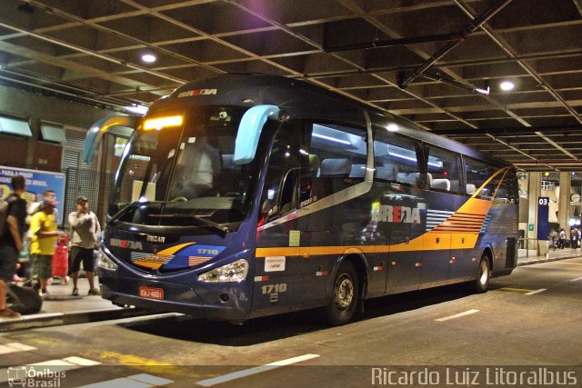 Breda Transportes e Serviços 1710 na cidade de São Paulo, São Paulo, Brasil, por Ricardo Luiz. Número da foto: #2634290.