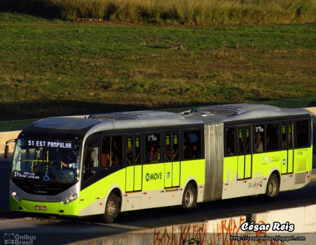 Milênio Transportes 10788 na cidade de Belo Horizonte, Minas Gerais, Brasil, por César Ônibus. Número da foto: #2680868.