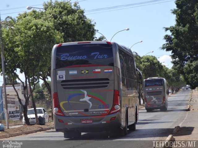Bueno Tur 4413 na cidade de Iporá, Goiás, Brasil, por Stefano  Rodrigues dos Santos. Número da foto: #2681024.