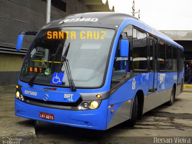 Expresso Pégaso E87588D na cidade de Rio de Janeiro, Rio de Janeiro, Brasil, por Renan Vieira. ID da foto: 2682079.