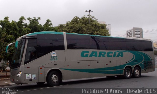 Viação Garcia 7572 na cidade de São Paulo, São Paulo, Brasil, por Cristiano Soares da Silva. Número da foto: #2681719.