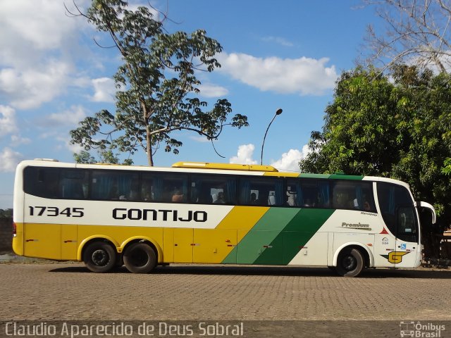 Empresa Gontijo de Transportes 17345 na cidade de Ji-Paraná, Rondônia, Brasil, por Claudio Aparecido de Deus Sobral. Número da foto: #2681291.