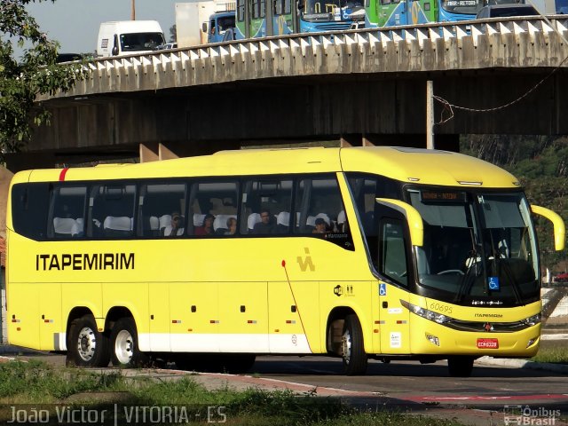 Viação Itapemirim 60695 na cidade de Vitória, Espírito Santo, Brasil, por João Victor. Número da foto: #2682071.