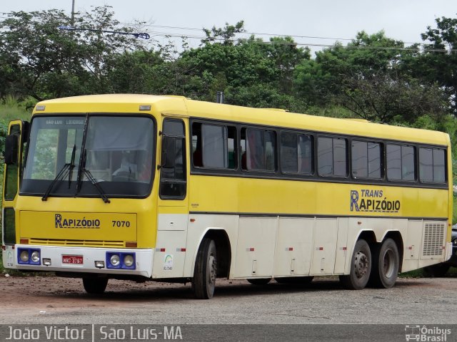 Trans Rapizódio 7070 na cidade de São Luís, Maranhão, Brasil, por João Victor. ID da foto: 2699240.