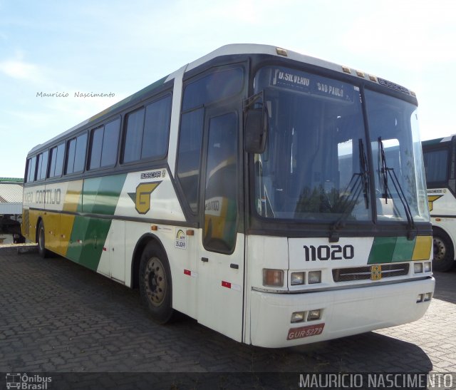 Empresa Gontijo de Transportes 11020 na cidade de Contagem, Minas Gerais, Brasil, por Maurício Nascimento. ID da foto: 2698793.