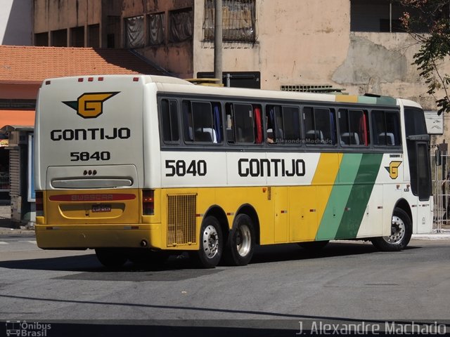 Empresa Gontijo de Transportes 5840 na cidade de Belo Horizonte, Minas Gerais, Brasil, por J. Alexandre Machado. Número da foto: #2699729.