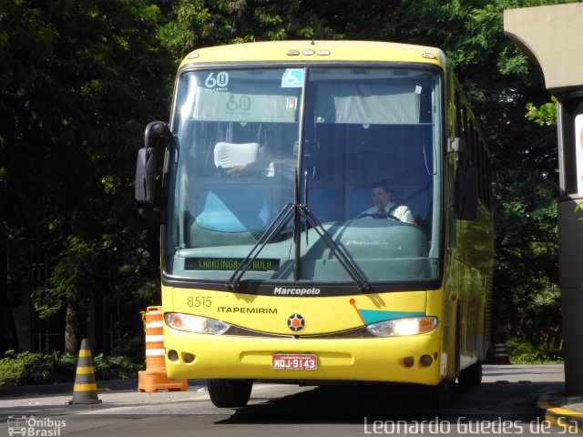 Viação Itapemirim 8515 na cidade de São Paulo, São Paulo, Brasil, por Leonardo Guedes de Sá. Número da foto: #2698673.