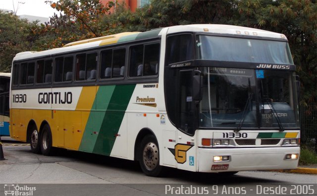 Empresa Gontijo de Transportes 11330 na cidade de São Paulo, São Paulo, Brasil, por Cristiano Soares da Silva. ID da foto: 2698851.