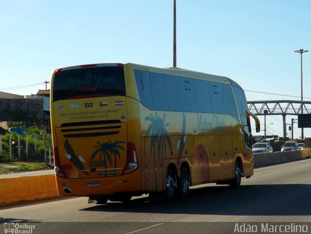 Viação Mutum Preto 12000 na cidade de Belo Horizonte, Minas Gerais, Brasil, por Adão Raimundo Marcelino. Número da foto: #2700176.