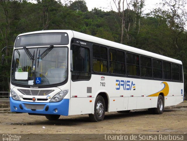 Transportes Metropolitanos Brisa 7102 na cidade de Duque de Caxias, Rio de Janeiro, Brasil, por Leandro de Sousa Barbosa. ID da foto: 2698644.
