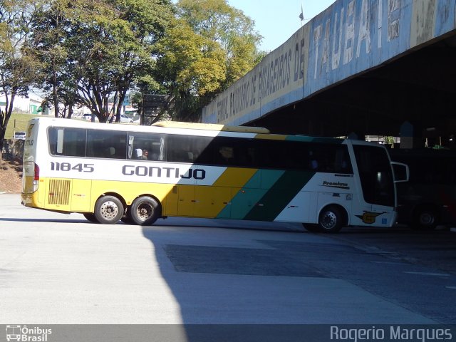 Empresa Gontijo de Transportes 11845 na cidade de Taubaté, São Paulo, Brasil, por Rogerio Marques. Número da foto: #2699891.