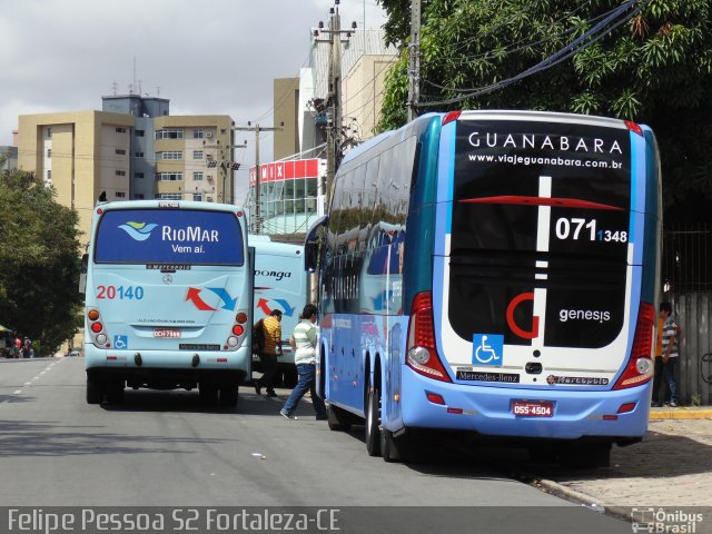 Expresso Guanabara 348 na cidade de Fortaleza, Ceará, Brasil, por Felipe Pessoa de Albuquerque. ID da foto: 2698795.