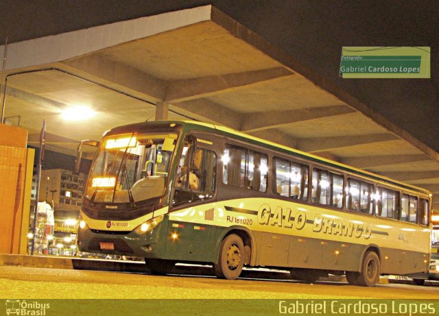 Viação Galo Branco RJ 181.020 na cidade de Niterói, Rio de Janeiro, Brasil, por Gabriel Cardoso Lopes. ID da foto: 2698896.