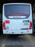 TCGL - Transportes Coletivos Grande Londrina 1119 na cidade de Londrina, Paraná, Brasil, por RAFAEL DA SILVA. Número da foto: #:id.