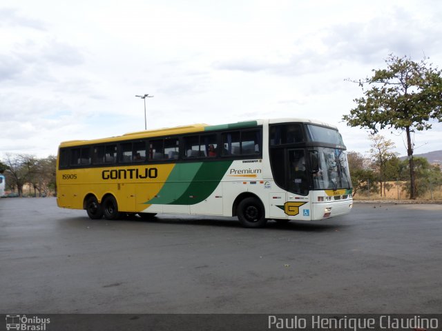 Empresa Gontijo de Transportes 15905 na cidade de Montes Claros, Minas Gerais, Brasil, por Paulo Henrique Claudino. ID da foto: 2704209.