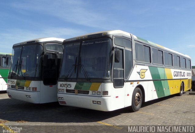 Empresa Gontijo de Transportes 10155 na cidade de Contagem, Minas Gerais, Brasil, por Maurício Nascimento. ID da foto: 2704051.