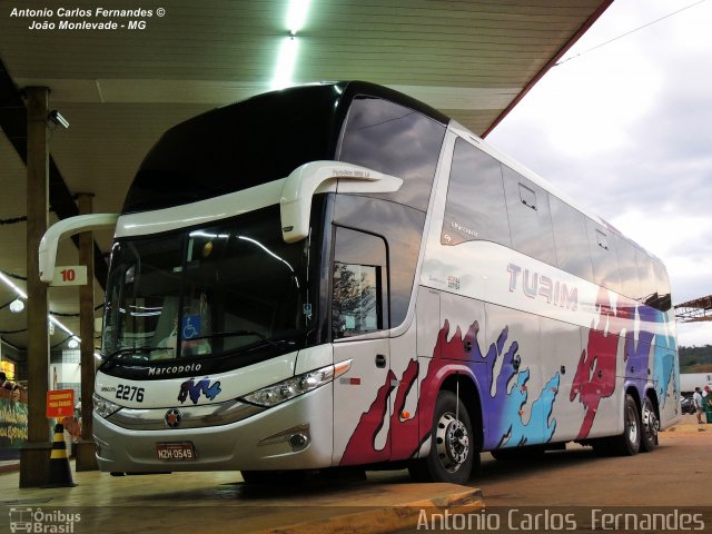 Turim Transportes e Serviços 2276 na cidade de João Monlevade, Minas Gerais, Brasil, por Antonio Carlos Fernandes. Número da foto: #2703131.